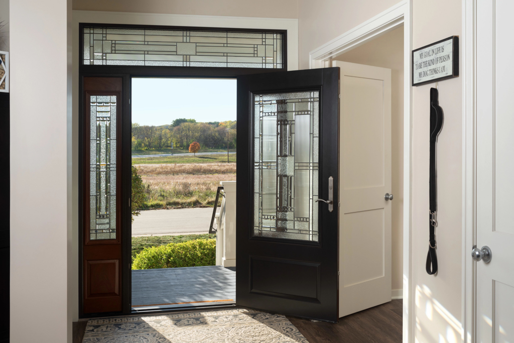 Custom entry door design and quote consultation for home in Dallas Texas