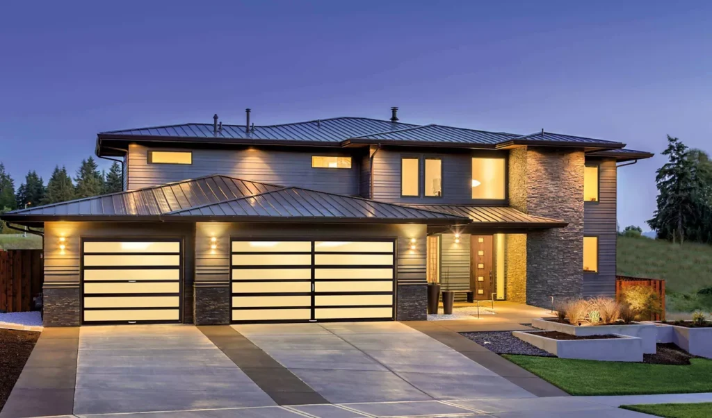In-home consultation for garage door and entry door installation in Dallas Texas
